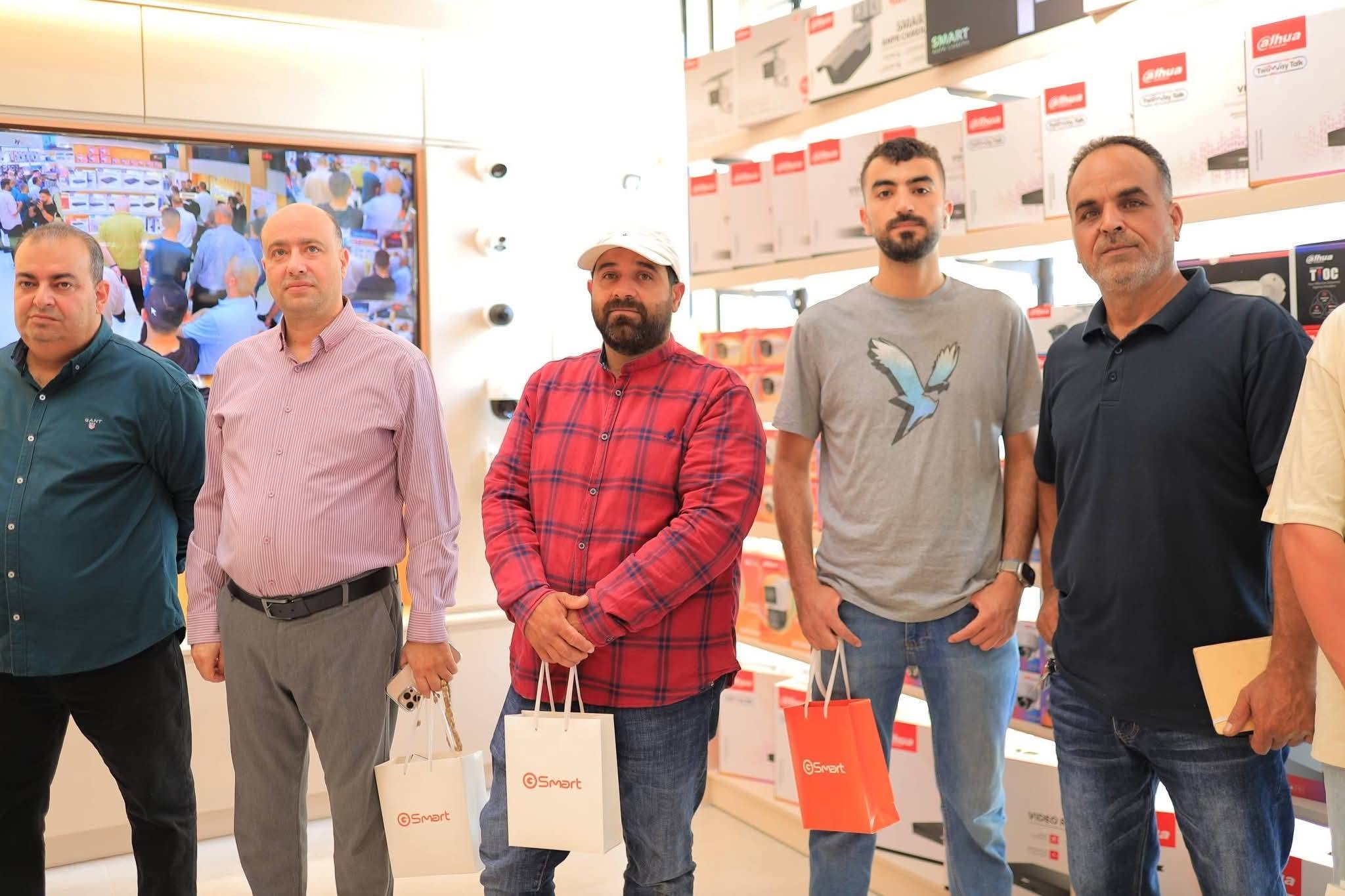 Go Smart Showroom Opens in Jenin Under the Sponsorship and Supervision of Almnar Co